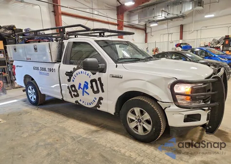 2019 Ford F150 from USA, damaged, VIN 1FTMF1C51KKC49265